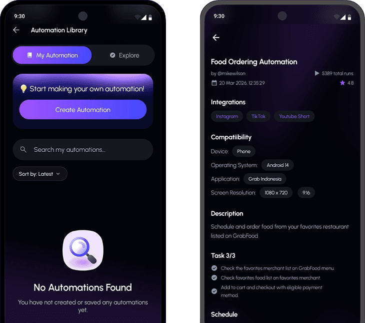 Build Automation UI
