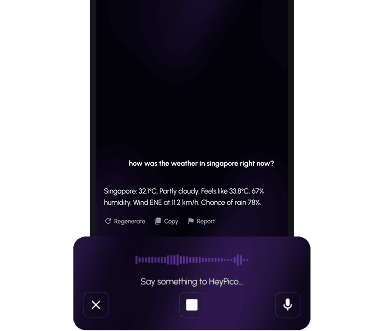 Hands Free Voice AI